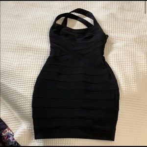 Black bandage dress size 2